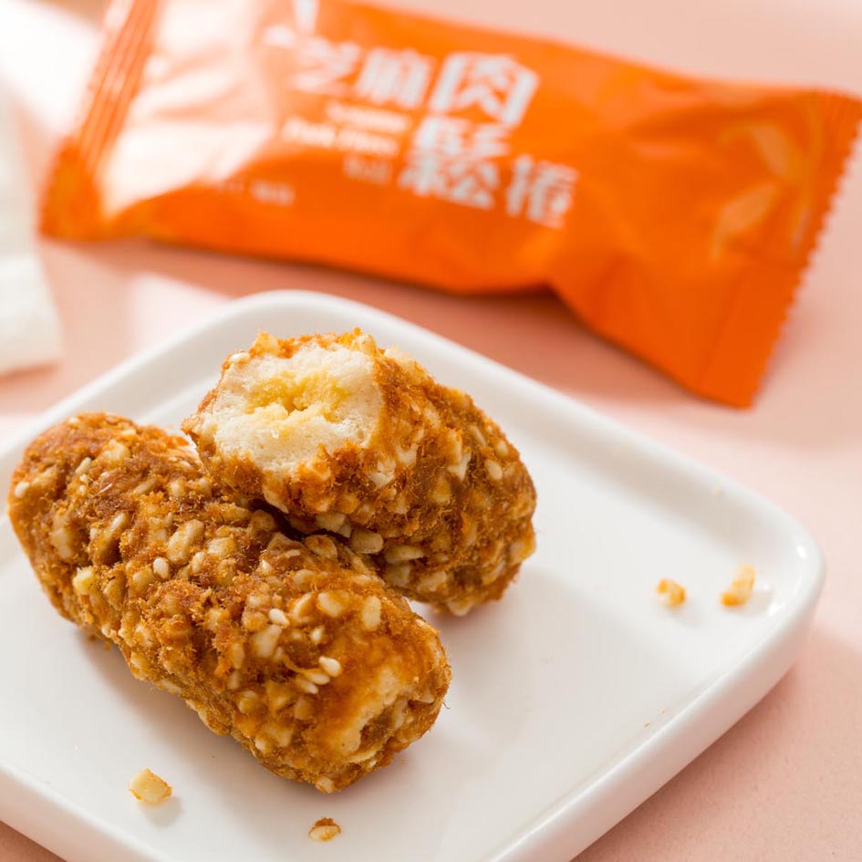 集福客 芝麻肉鬆杏仁捲