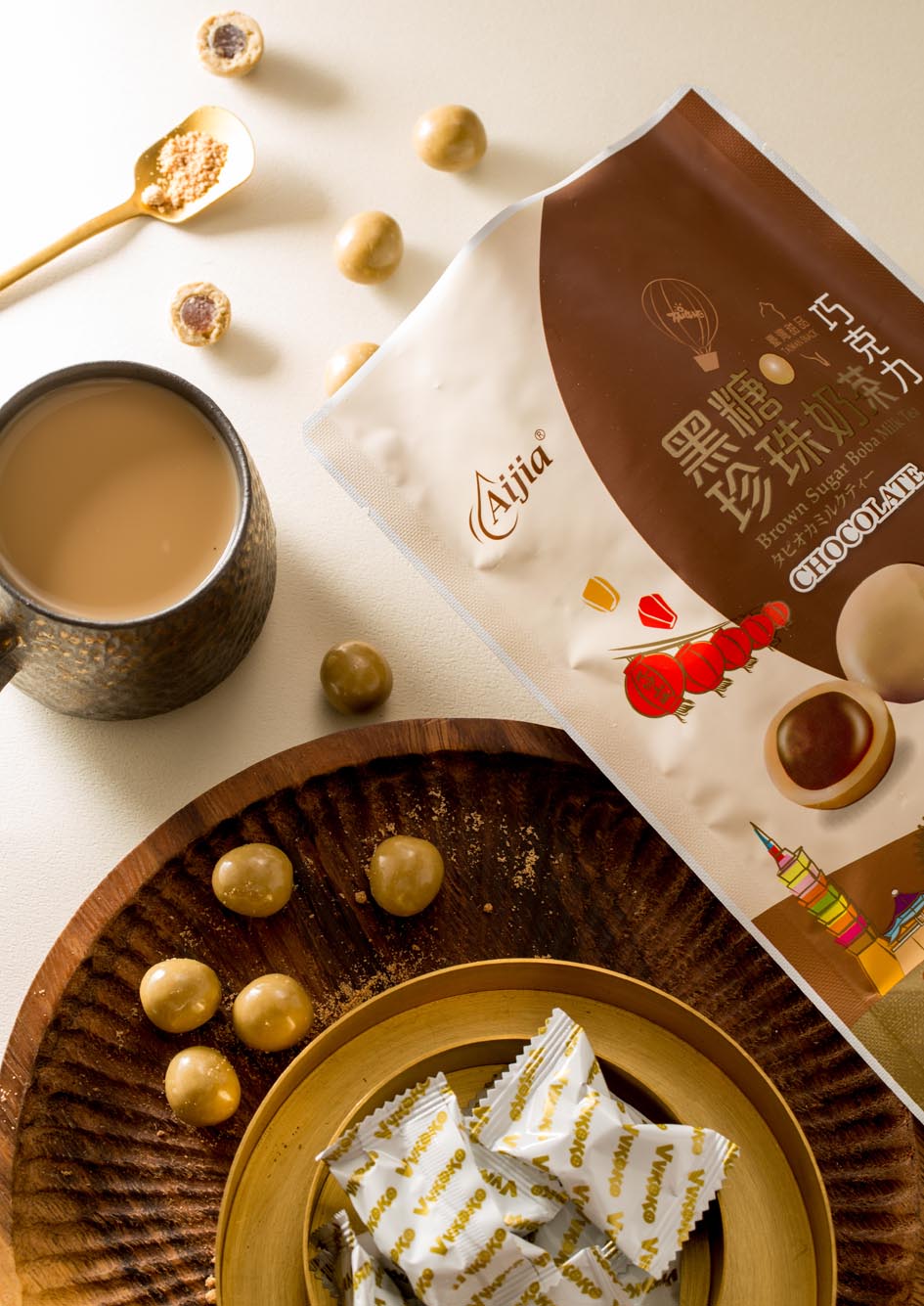 黑糖珍珠奶茶巧克力