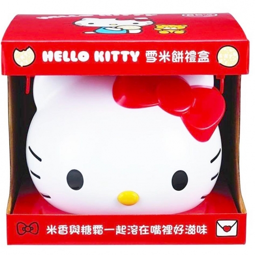 【Hello Kitty】雪米餅水玉點點紅禮盒