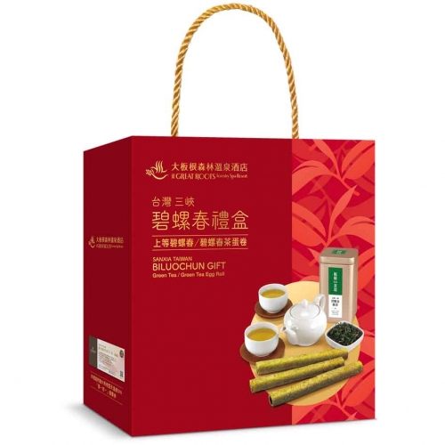 【大板根森林溫泉酒店】碧螺春茶葉蛋捲禮盒
